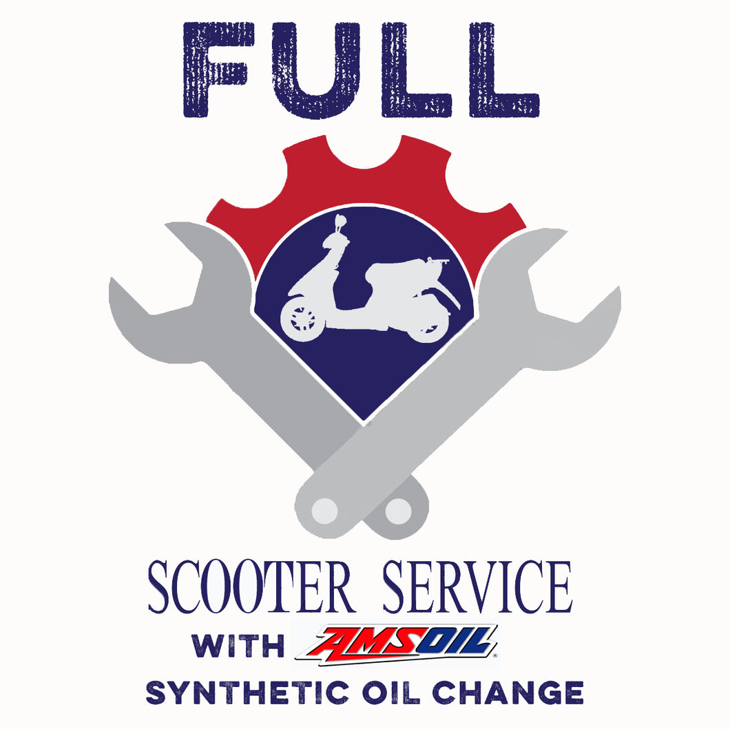 Full Service with Amsoil Synthetic  Oil Change*